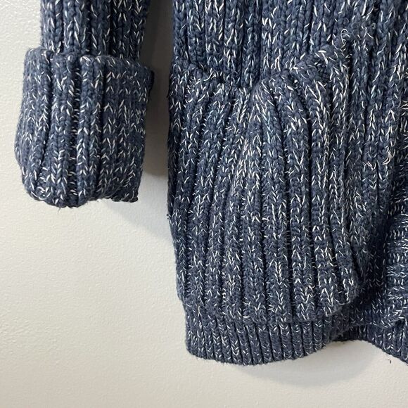 FREE PEOPLE Blossom Cardi Open Cardigan Sweater Size XS Blue NEW Boho Warm Cozy - Picture 5 of 13